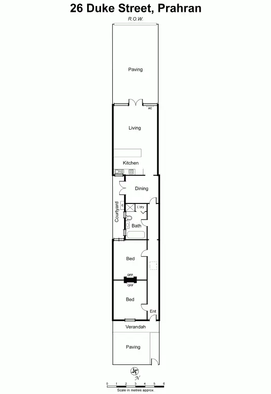 Floorplan of Homely house listing, 26 Duke Street, Prahran VIC 3181