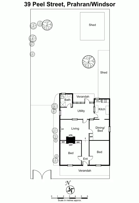 Floorplan of Homely house listing, 39 Peel Street, Windsor VIC 3181