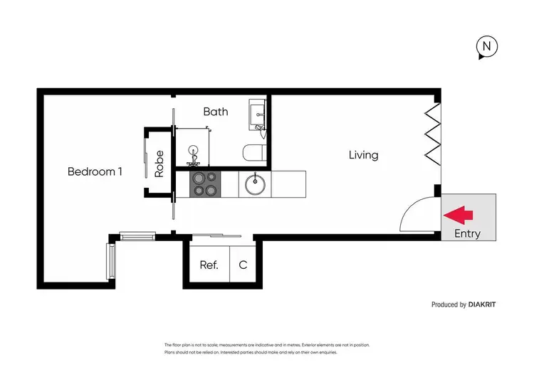 Floorplan of Homely apartment listing, 1/162A High Street, Prahran VIC 3181
