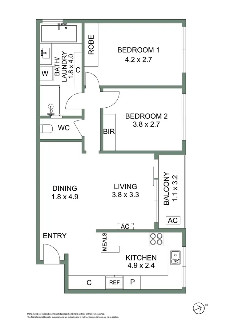 Floorplan of Homely apartment listing, 10/5 Gooch Street, Prahran VIC 3181