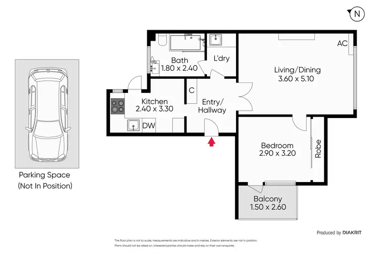 Floorplan of Homely apartment listing, 6/18 Tintern Avenue, Toorak VIC 3142