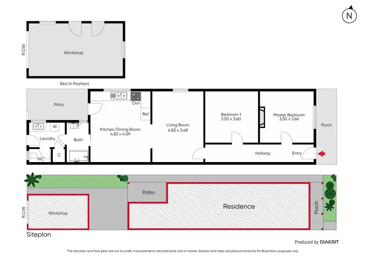 Floorplan of Homely house listing, 13 Craven Street, Prahran VIC 3181