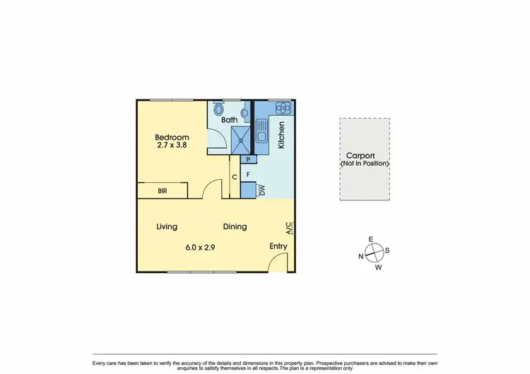 Floorplan of Homely apartment listing, 6/260 Wattletree Road, Malvern VIC 3144