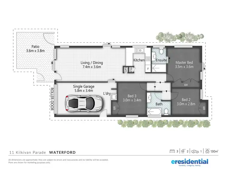 Floorplan of Homely house listing, 11 Kilkivan Parade, Waterford QLD 4133