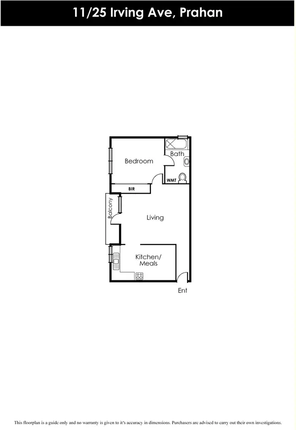 Floorplan of Homely unit listing, 11/25 Irving Avenue, Prahran VIC 3181