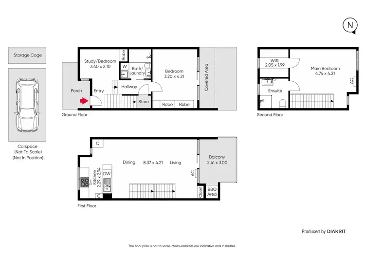 Floorplan of Homely unit listing, 2/235 Dandenong Road, Prahran VIC 3181