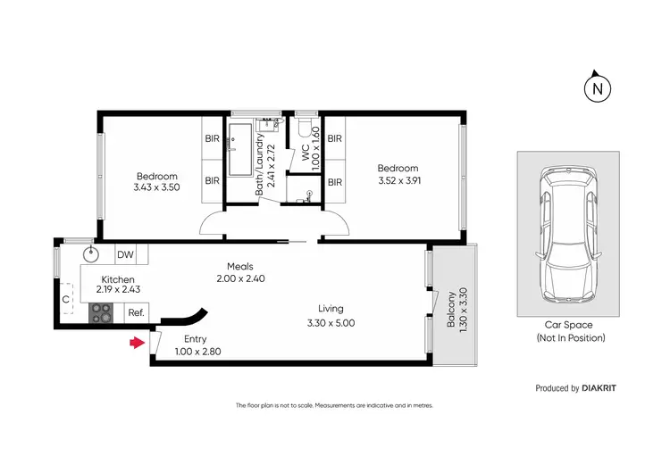 Floorplan of Homely apartment listing, 4/51 Armadale Street, Armadale VIC 3143