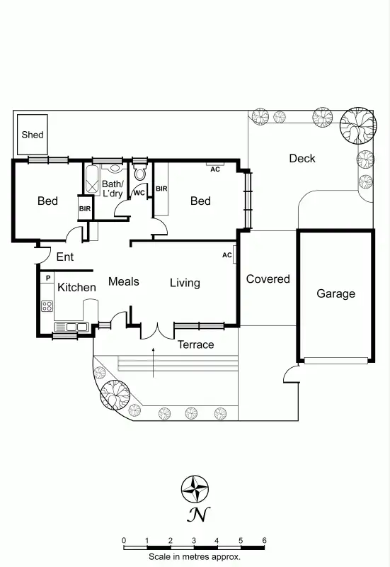 Floorplan of Homely apartment listing, 2/23 Camden Street, St Kilda East VIC 3183