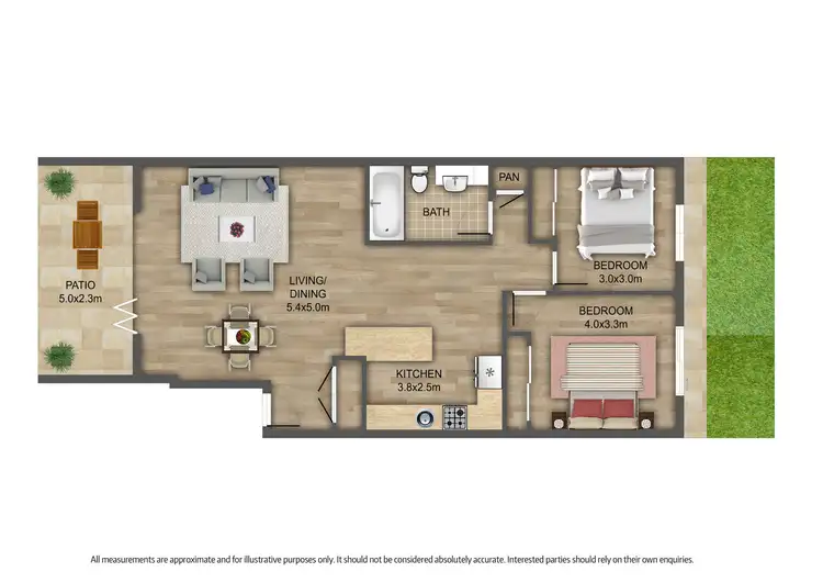 Floorplan of Homely apartment listing, 1/22 Valentine Grove, Armadale VIC 3143