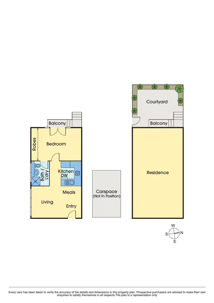Floorplan of Homely apartment listing, 1/2 Armadale Street, Armadale VIC 3143