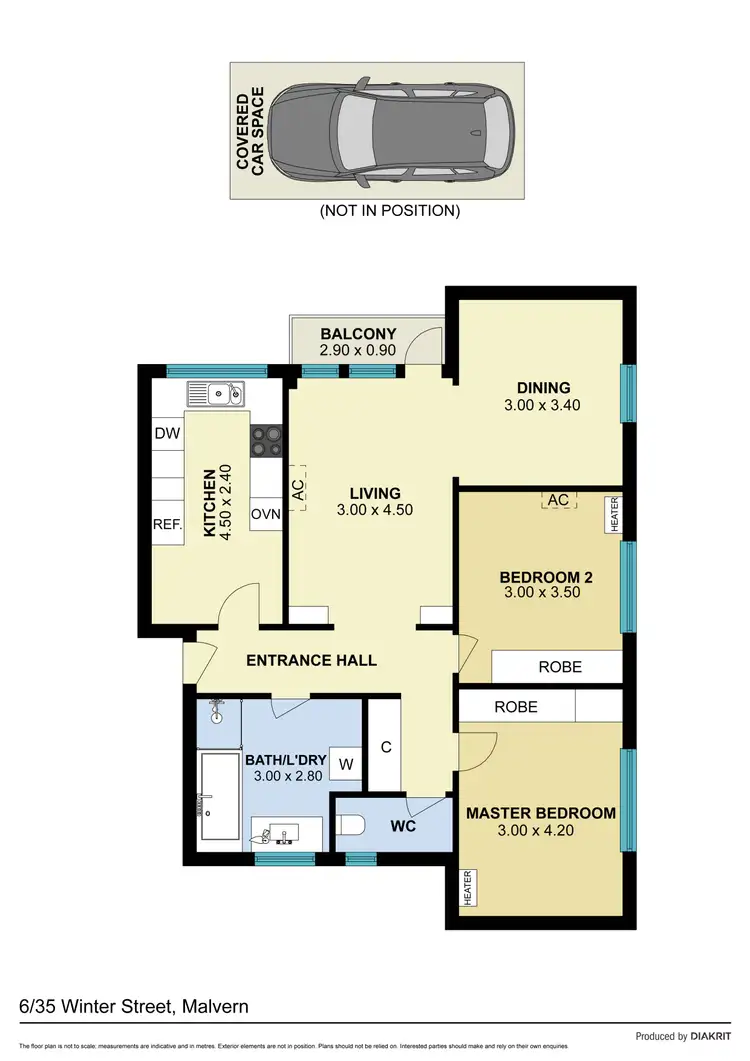 Floorplan of Homely apartment listing, 6/35 Winter Street, Malvern VIC 3144
