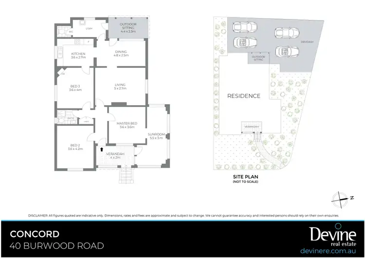 Floorplan of Homely house listing, 40 Burwood Road, Concord NSW 2137
