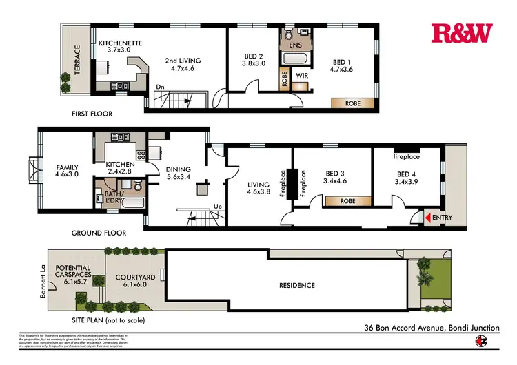 Floorplan of Homely house listing, 36 Bon Accord Avenue, Bondi Junction NSW 2022