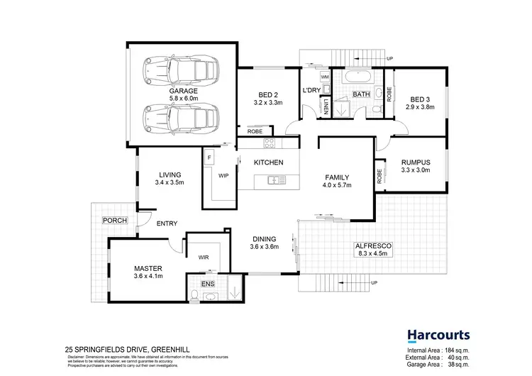 Floorplan of Homely house listing, 25 Springfields Drive, Greenhill NSW 2440