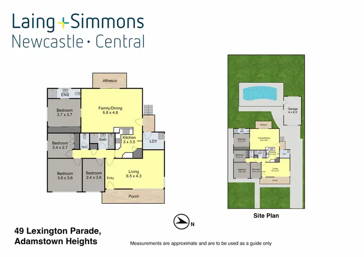 Floorplan of Homely house listing, 49 Lexington Parade, Adamstown Heights NSW 2289