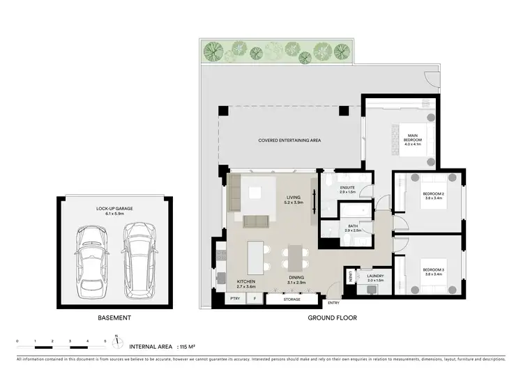 Floorplan of Homely apartment listing, 12/7 Murralin Lane, Sylvania NSW 2224