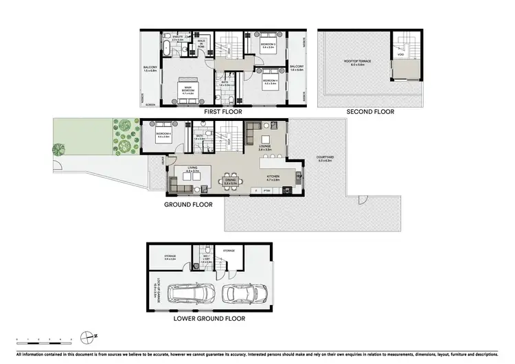 Floorplan of Homely townhouse listing, 2/9 Robinson Street, Monterey NSW 2217