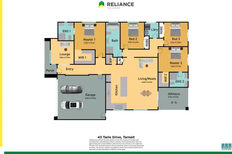Floorplan of Homely house listing, 43 Tarlo Drive, Tarneit VIC 3029