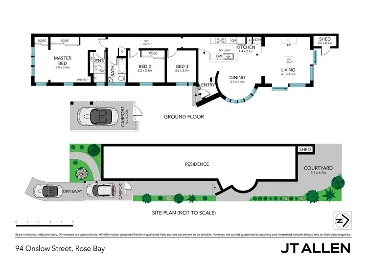 Floorplan of Homely house listing, 94 Onslow Street, Rose Bay NSW 2029