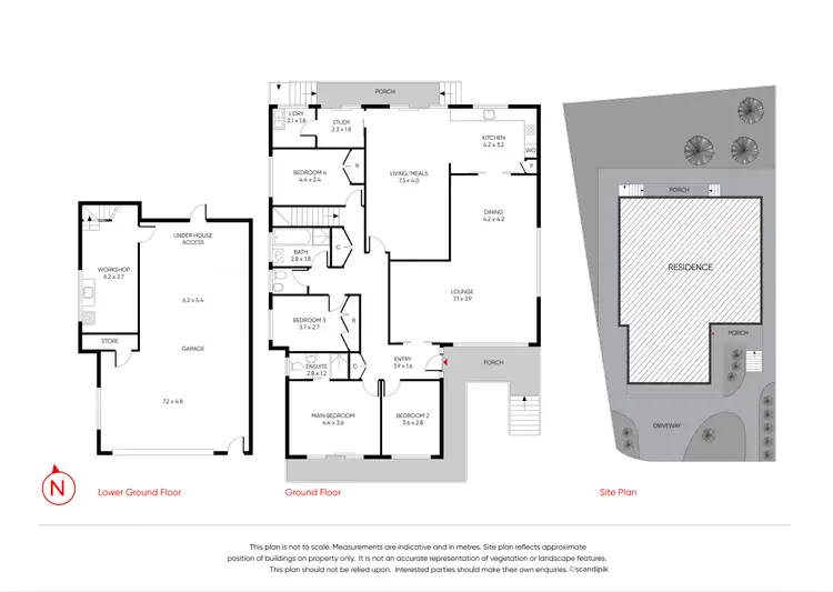 Floorplan of Homely house listing, 7 Cashmore Court, Bundoora VIC 3083