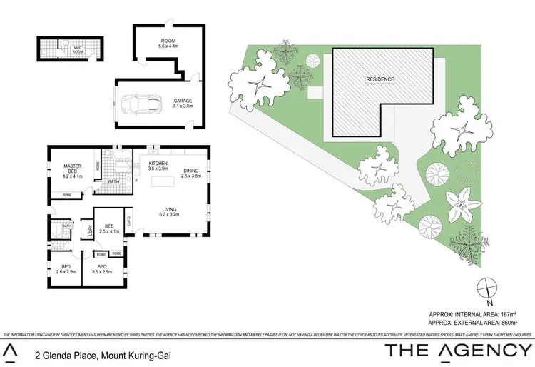 Floorplan of Homely house listing, 2 Glenda Place, Mount Kuring-Gai NSW 2080