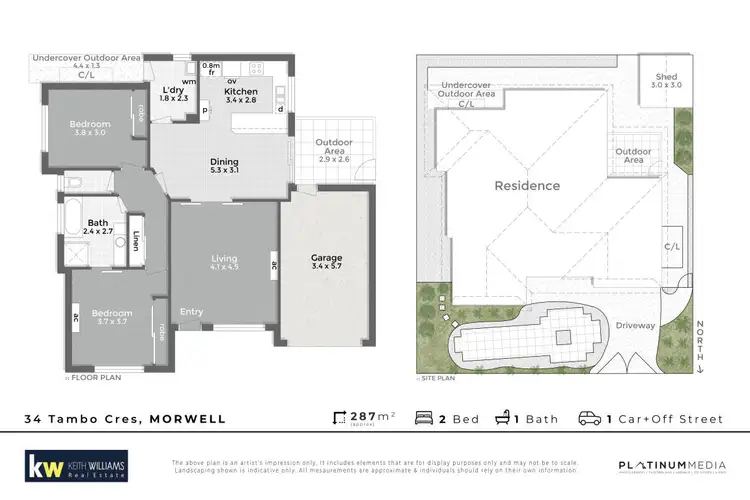 Floorplan of Homely house listing, 34 Tambo Crescent, Morwell VIC 3840