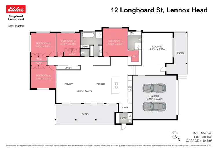Floorplan of Homely house listing, 12 Longboard Street, Lennox Head NSW 2478