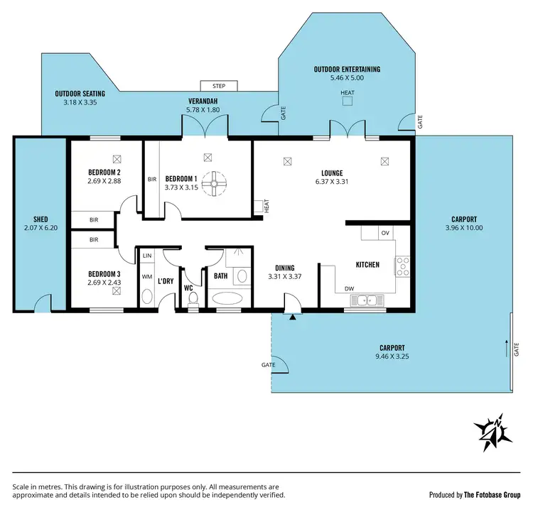 Floorplan of Homely house listing, 30 Windebanks Road, Happy Valley SA 5159