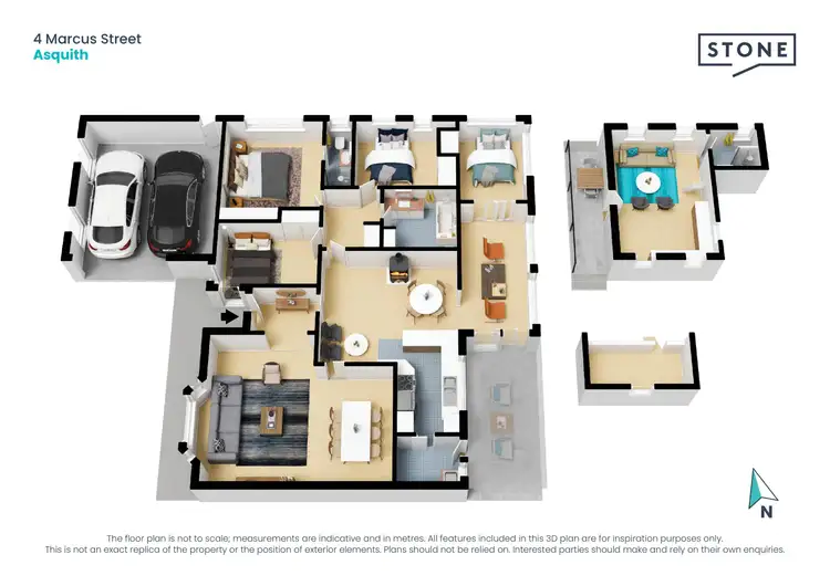Floorplan of Homely house listing, 4 Marcus Street, Asquith NSW 2077