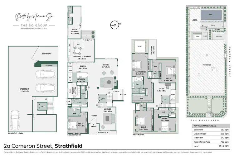 Floorplan of Homely house listing, 2A Cameron Street, Strathfield NSW 2135