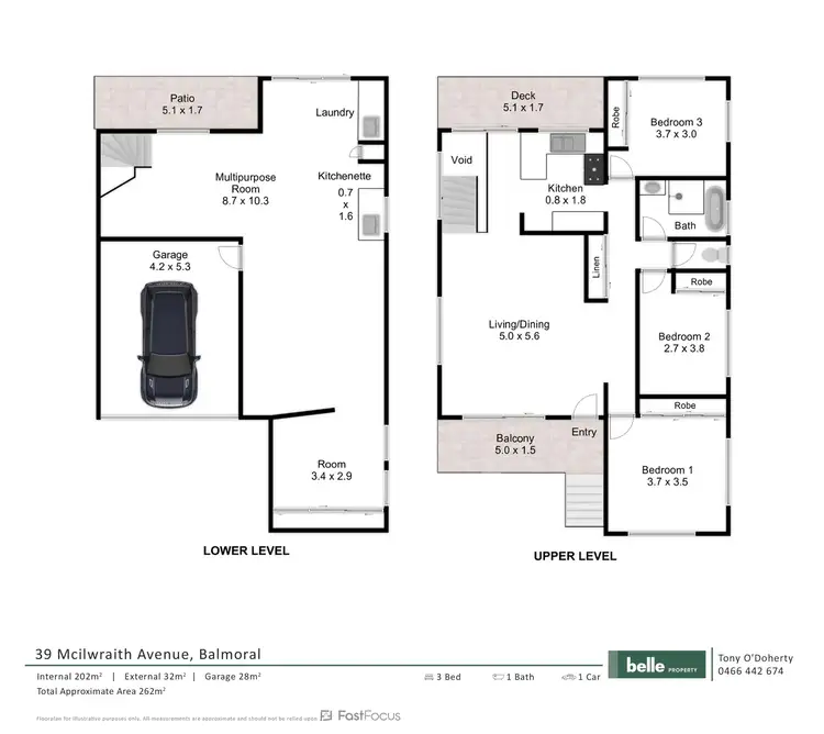 Floorplan of Homely house listing, 39 McIlwraith Avenue, Balmoral QLD 4171