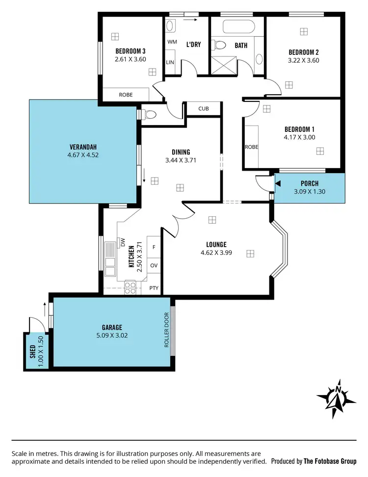 Floorplan of Homely unit listing, 2/20 Francis Street, North Brighton SA 5048