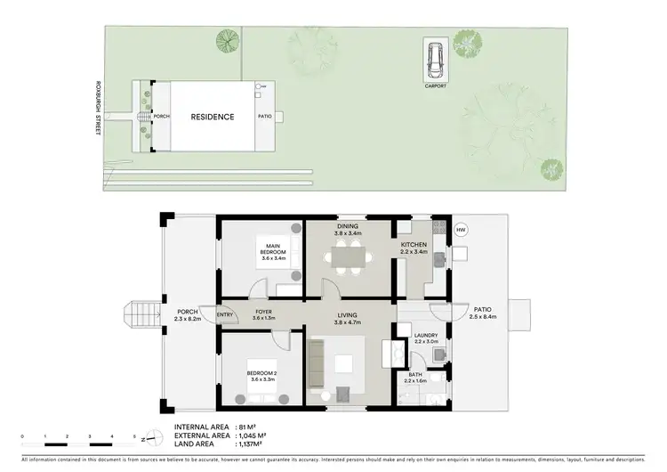 Floorplan of Homely house listing, 10 Roxburgh Street, Kandos NSW 2848