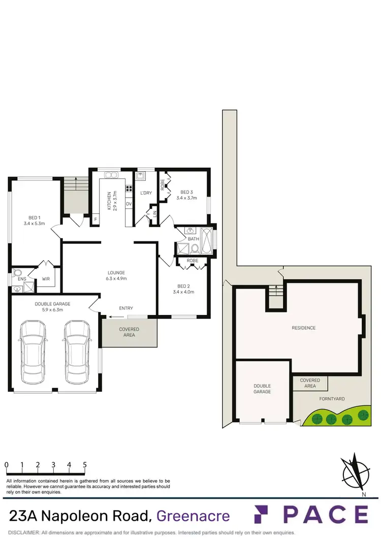 Floorplan of Homely house listing, 23A Napoleon Road, Greenacre NSW 2190