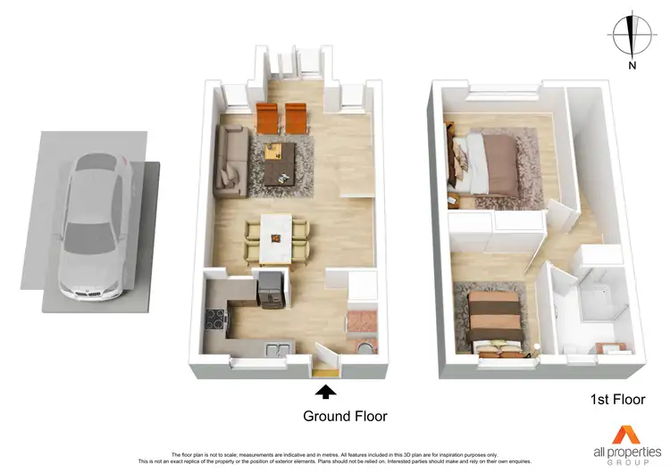 Floorplan of Homely unit listing, 20/39-43 Garfield Road, Woodridge QLD 4114