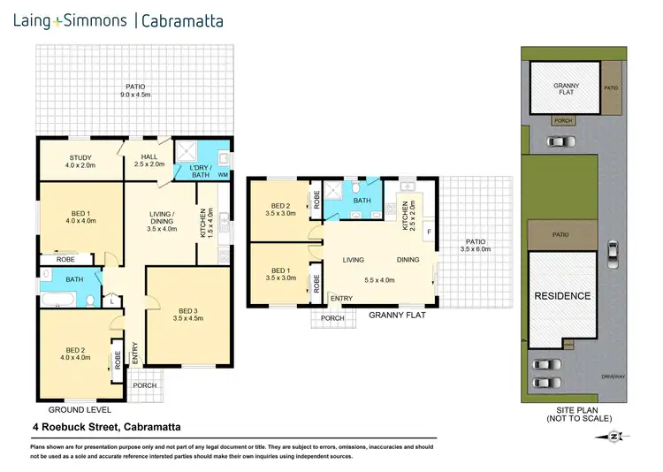 Floorplan of Homely house listing, 4 & 4A Roebuck Street, Cabramatta NSW 2166