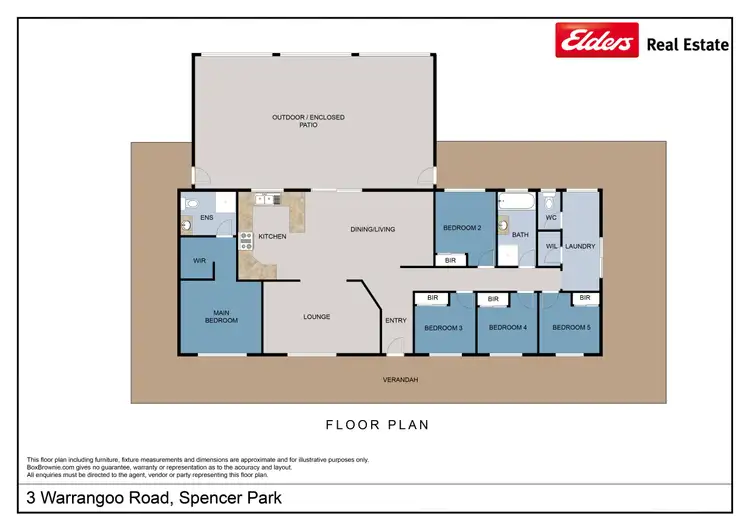 Floorplan of Homely house listing, 3 Warrangoo Road, Bayonet Head WA 6330