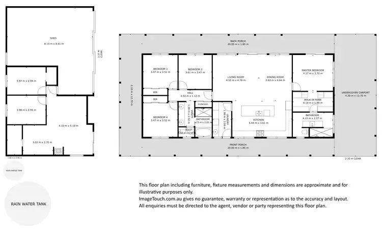 Floorplan of Homely house listing, 1-13 Stormbird Drive, Boston SA 5607
