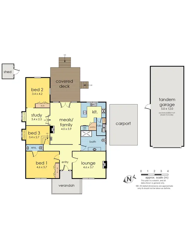 Floorplan of Homely house listing, 36 Croydon Road, Croydon VIC 3136