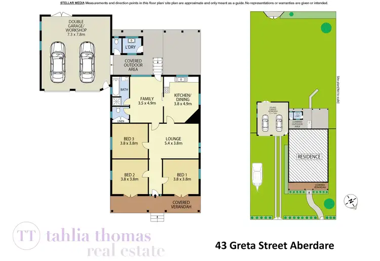 Floorplan of Homely house listing, 43 Greta Street, Aberdare NSW 2325