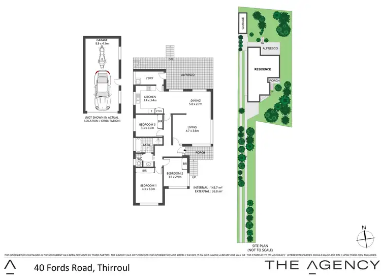Floorplan of Homely house listing, 40 Fords Road, Thirroul NSW 2515