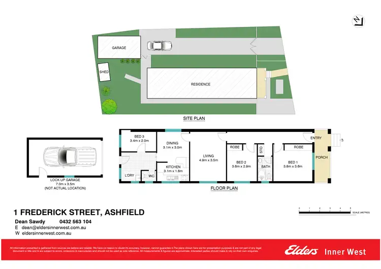 Floorplan of Homely house listing, 1 Frederick Street, Ashfield NSW 2131