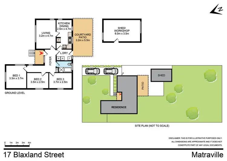 Floorplan of Homely house listing, 17 Blaxland Street, Matraville NSW 2036