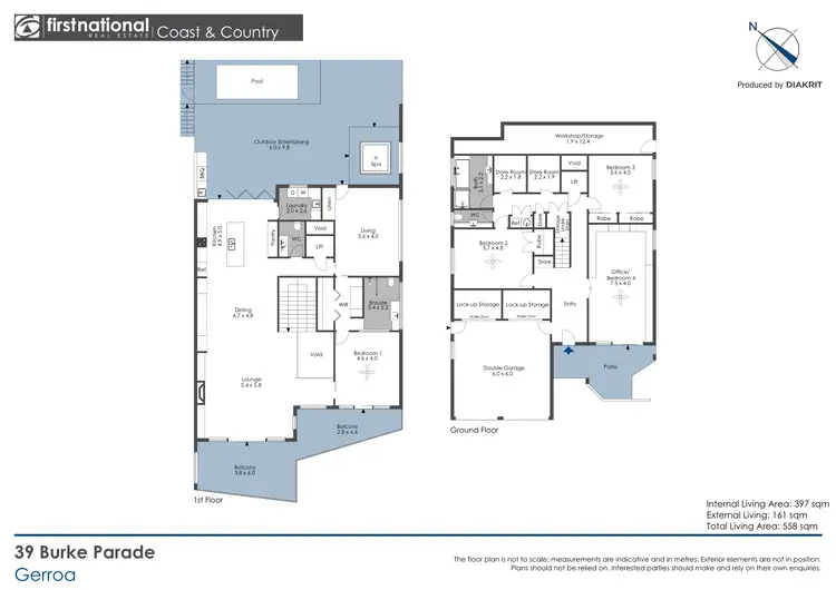 Floorplan of Homely house listing, 39 Burke Parade, Gerroa NSW 2534