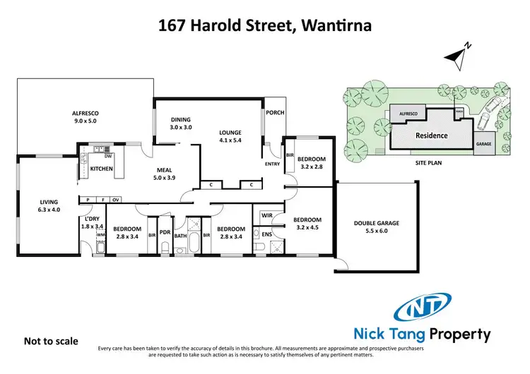 Floorplan of Homely house listing, 167 Harold Street, Wantirna VIC 3152
