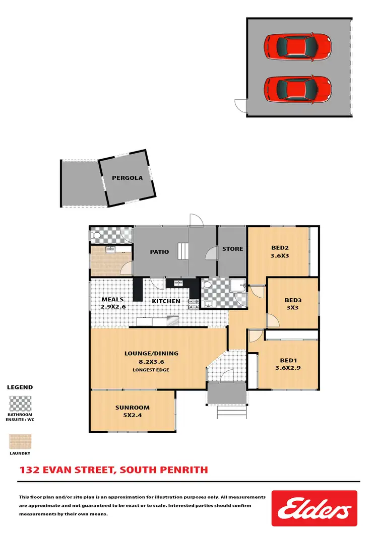 Floorplan of Homely house listing, 132 Evan Street, South Penrith NSW 2750