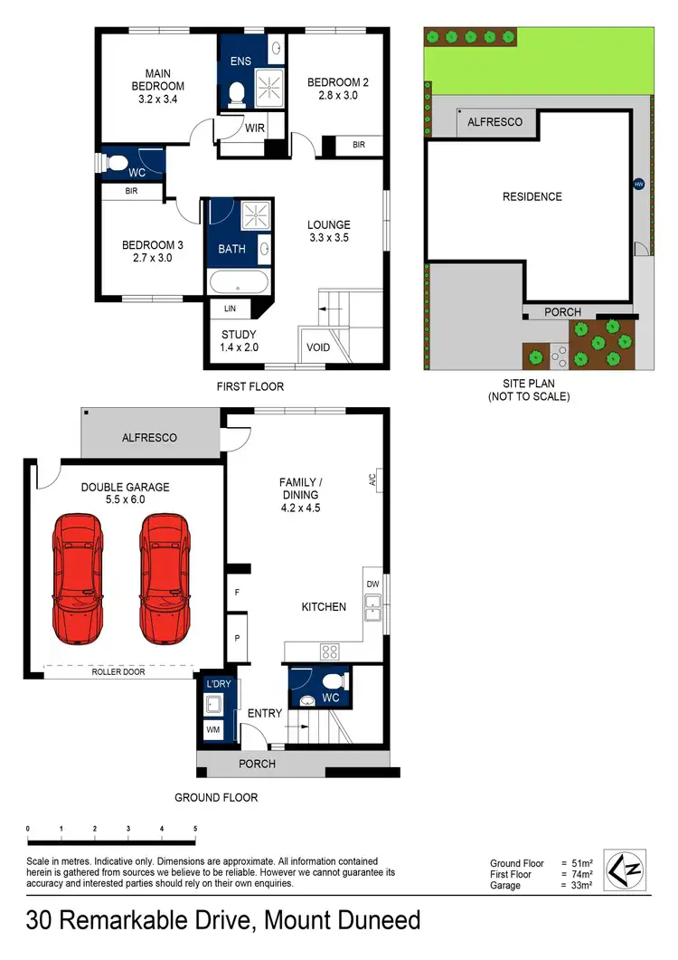 Floorplan of Homely house listing, 30 Remarkable Drive, Mount Duneed VIC 3217