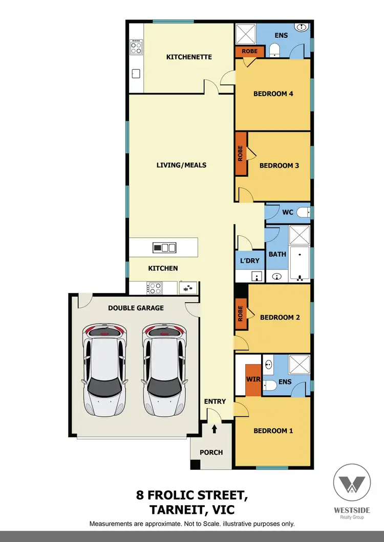 Floorplan of Homely house listing, 8 Frolic Street, Tarneit VIC 3029