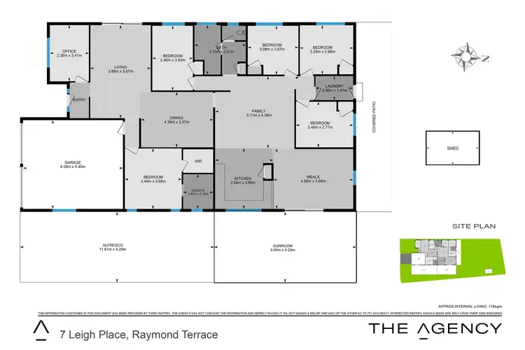 Floorplan of Homely house listing, 7 Leigh Place, Raymond Terrace NSW 2324