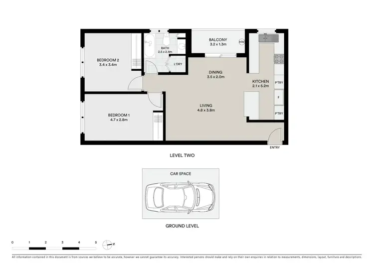 Floorplan of Homely apartment listing, 10/81-83 Grosvenor Street, Balaclava VIC 3183